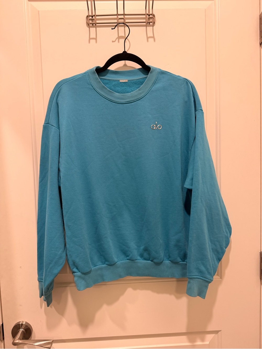Alo Yoga Accolade Crew
Neck Pullover Blue
Sweatshirt Size M